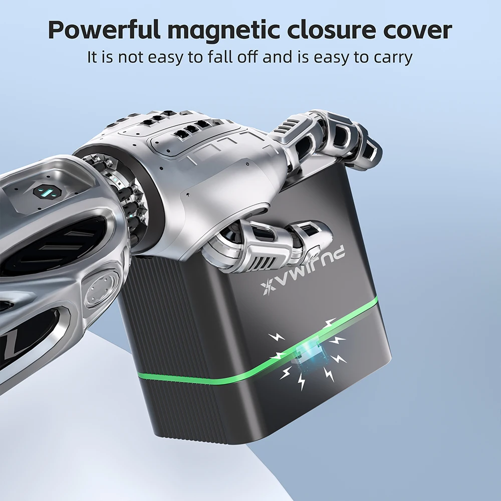 Zestaw akumulatorów AA PUJIMAX Smart Battery, 8 sztuk, 1.5V, litowe baterie, ładowarka z niezależnym szybkim ładowaniem. — zdjęcie produktu 4