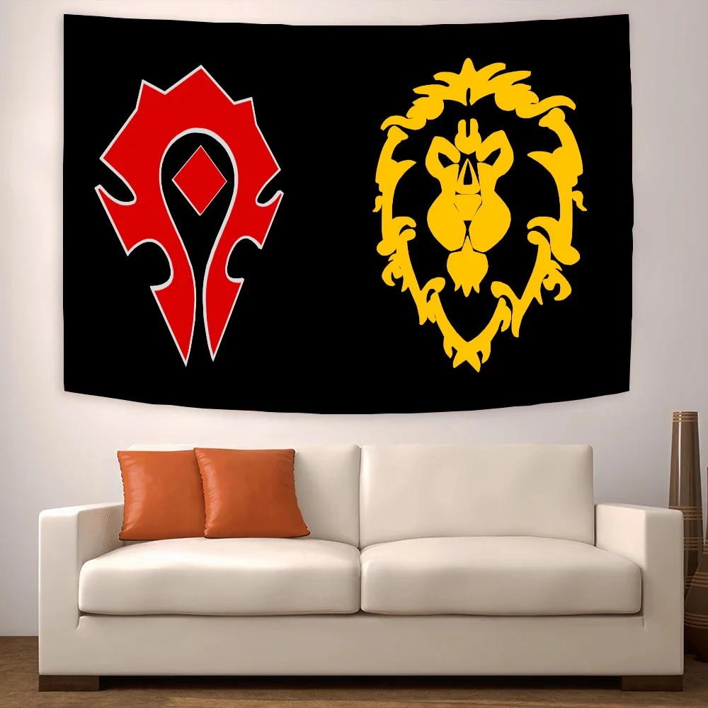 WOW-world of Warcraft Lgbt Flag to Hang Funny Flags and Banners Garage Decoration Outdoor Decorations Room Decor Y2k Wall Garden