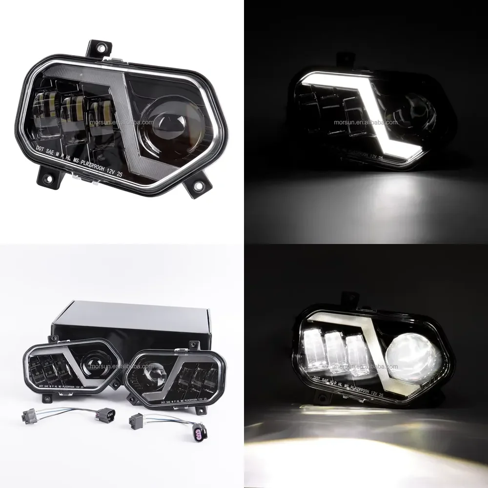 Accesorios LED para Faros Delanteros de Polaris Ranger Sportsman 4x4 UTV, para Polaris RZR 800 570 4 XP 900 DRL 2007-2014
