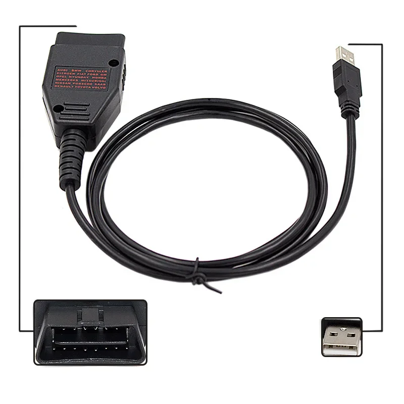 Galletto 1260 FTDI FT232RQ RL EOBD ECU Programmer Read Write Car ECU Flasher Work for Multi-Car OBD2 Diagnostic Tool for VW AUDI
