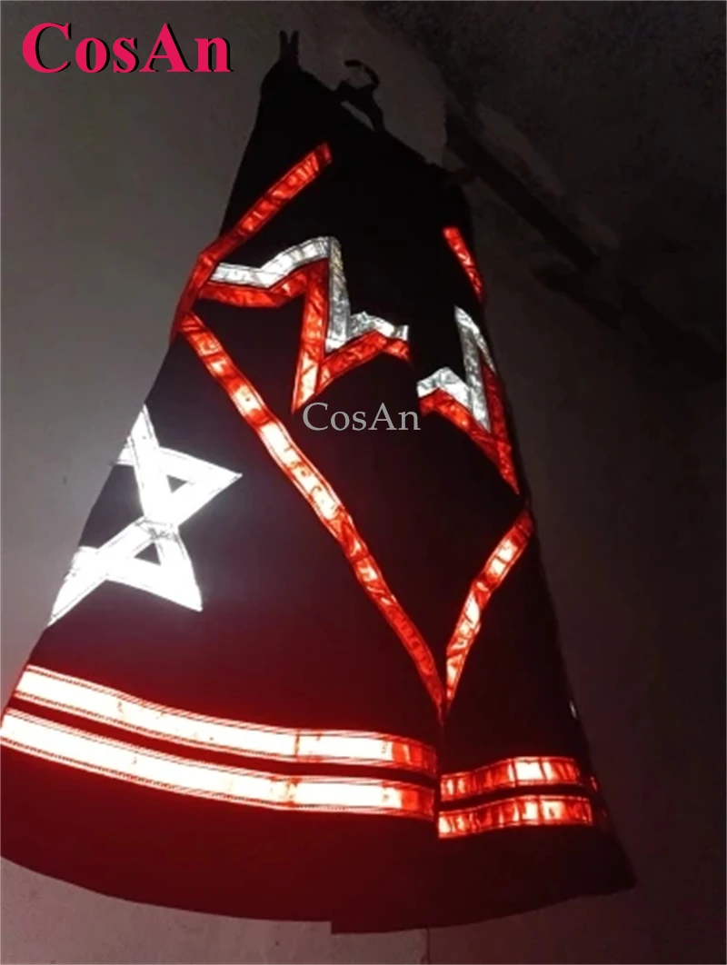 كوسان السداسية شبح الرقص السراويل ملبورن شفل فات السراويل جرس قيعان مشرق تأثير عاكس بنطلون للجنسين جديد