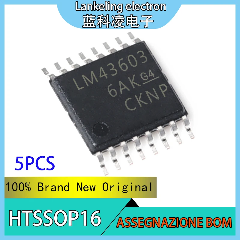 

(5piece)LM43603PWPR LM LM43603 LM43603PW LM43603PWP 100% Brand New Original HTSSOP-16 Chip IC