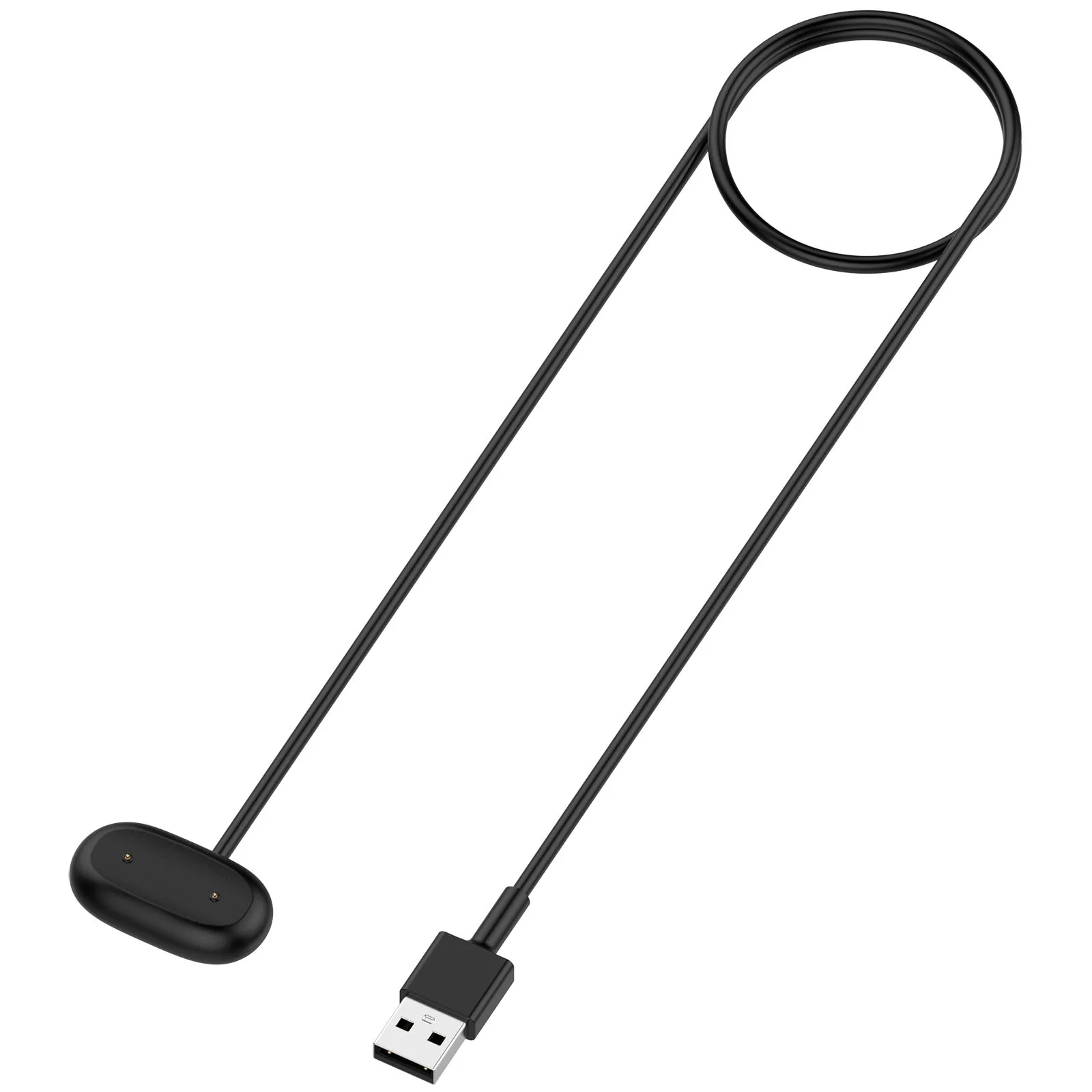 Replacement Charger for Fitbit Air Smart Band Magnetic USB-A Type-C 1M Cable ABS PVC Copper Core Fast Charge Cradle Portable
