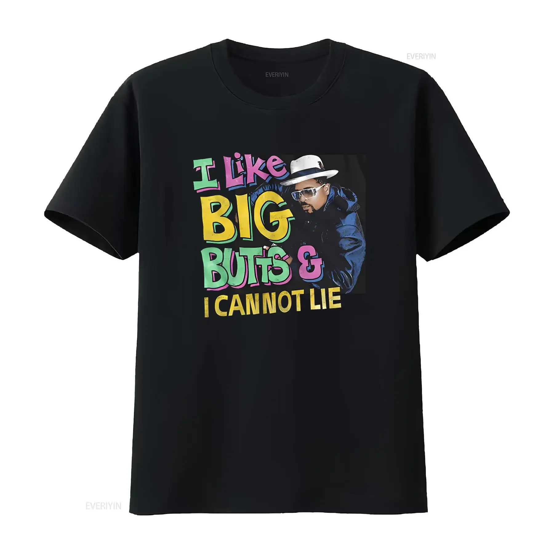 Sir Mix a Lot I Like Big Butts and Cannot Lie Hip Hop Men's T Shirt Baby Got Back vintage Washed streetwear Slightly Stylish