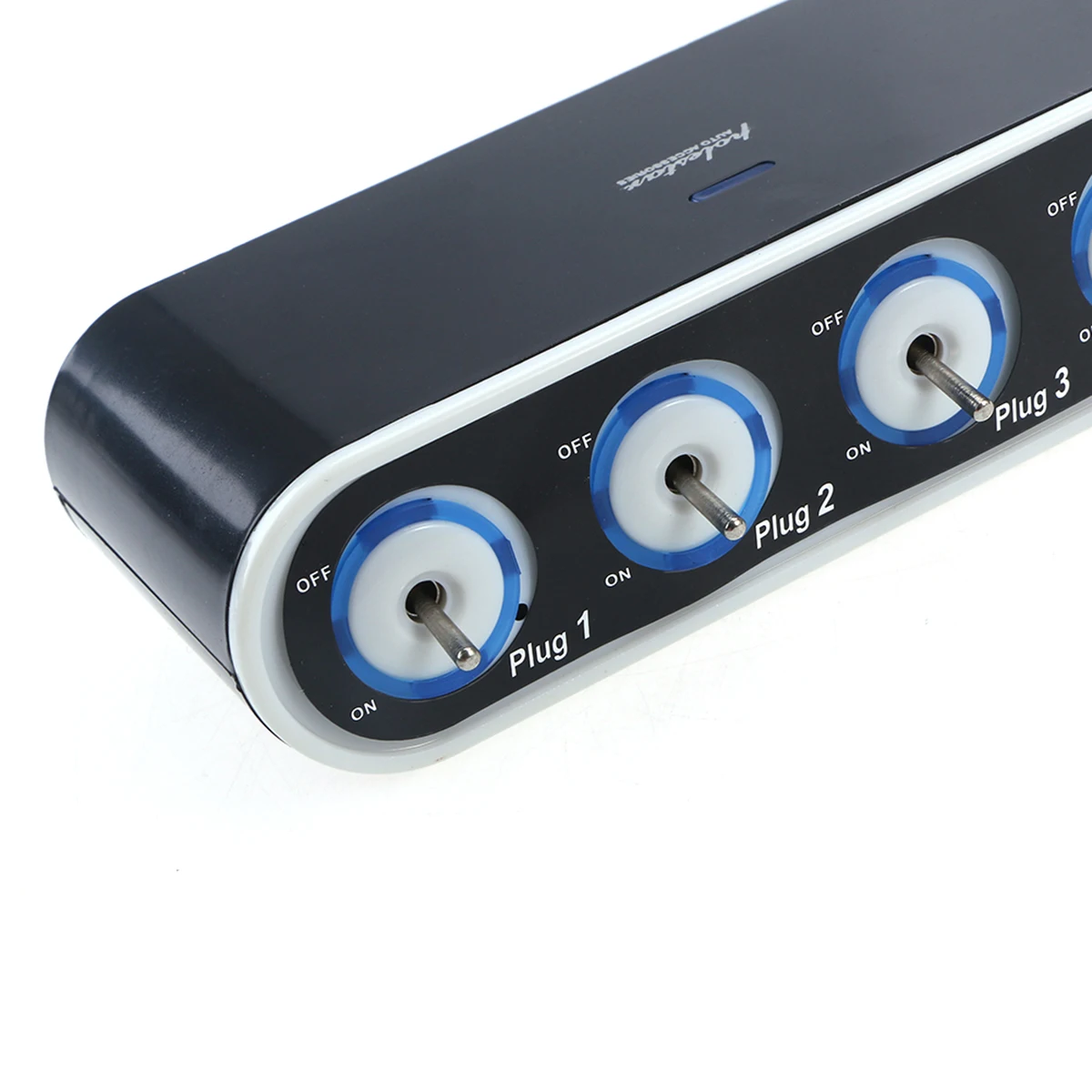 

Car Cigarette Lighter Socket Splitter Black USB 5V 500mA 12V 24V Output 5A Power LED Control Socket