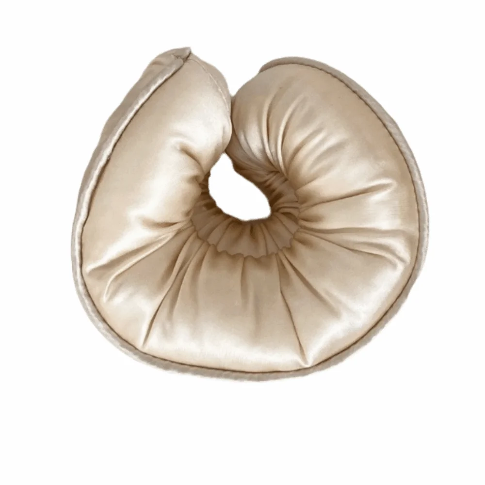 

Elastic Pillow Hair Scrunchies Soft Sponge Sleep Large Intestine Hair Tie Three-Dimensional Satin Filled Head Ropes Daily Use