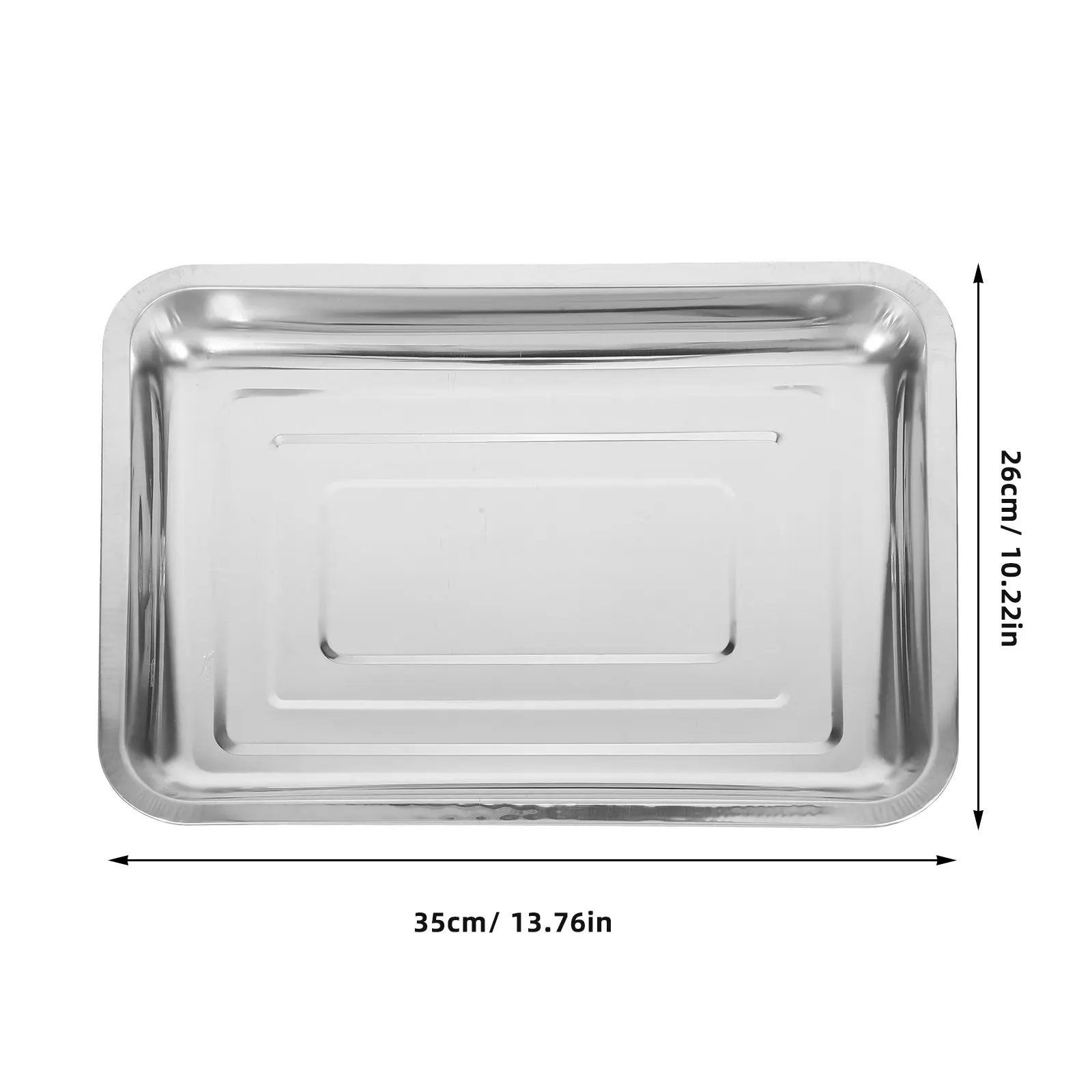 Premium Stainless Steel Sprouting Tray for Indoor Plants Germination Nursery Growing Microgreens Leafy Bean Sprouts