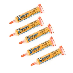 5PCS/lot Mechanic RMA-UV10 10cc Soldering Paste Flux for Soldering Iron BGA Solder Station Tin Cream BGA Flux