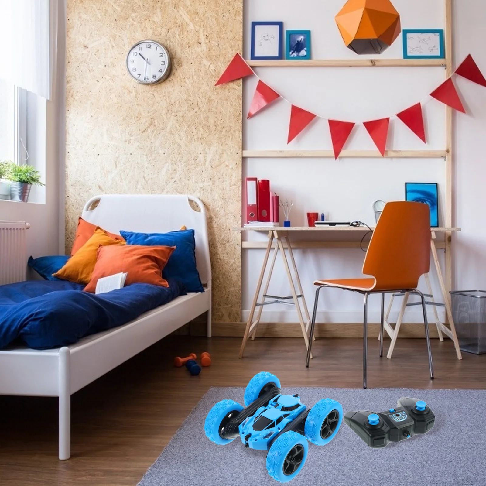 

Stunt Car Double Sided Degree Flips Rotating Off Vehicle Strong Grip Tires for Sand Grass Rocks Easy Control