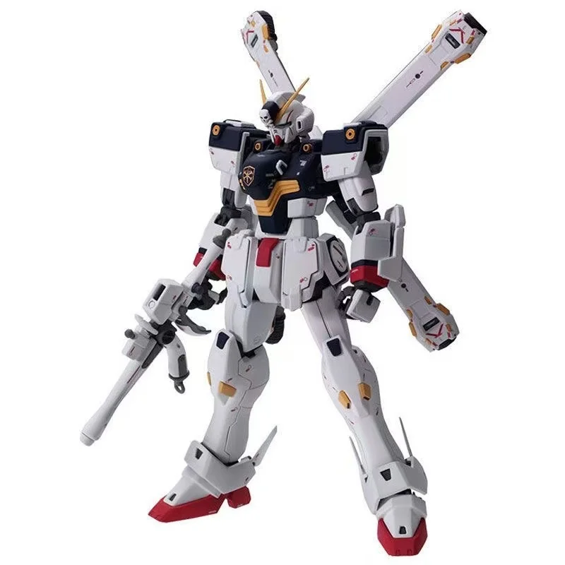 Bandai MG 1/100 Crossbone Gundam X1 Ver Ka Anime Action Figures 16cm Zanbuster Beam Zanber Buster Gun Assembly Collection Toys