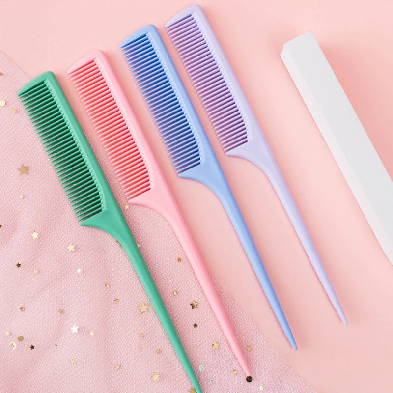 Simple Hair Styling Comb, Pointed-Tail Hairdresser'S Tool, Slicked-Back Hair Styling Comb, Parting Comb.