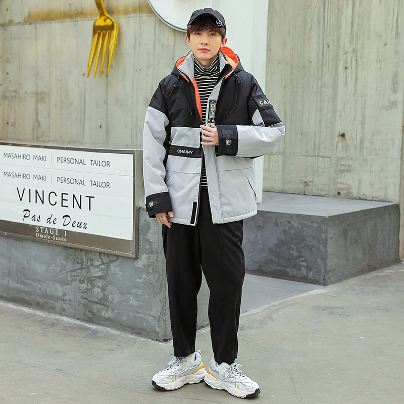 

Свободная хлопковая куртка Original Brand: повседневная теплая утепленная зимняя верхняя одежда для мужчин и женщин, эксклюзивно онлайн