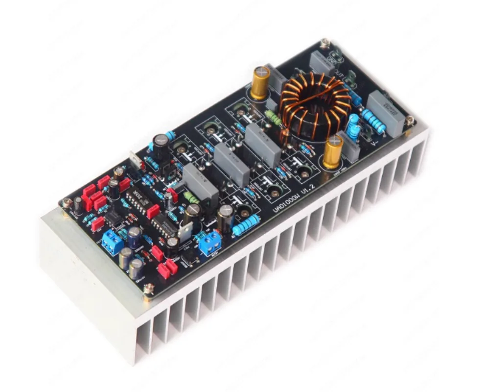 UAD1000W mono high power digital amplifier board, audiophile class D HiFi high fidelity with heat sink