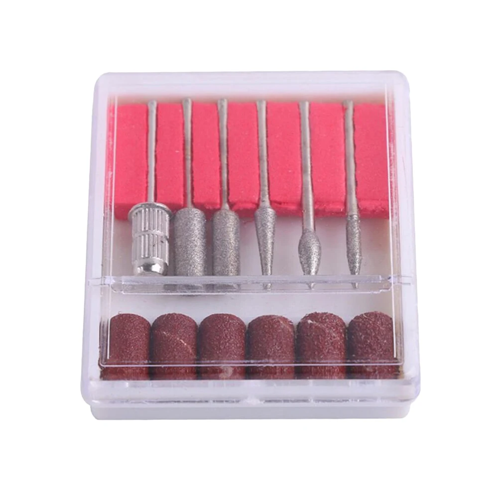 

Nail Grinder Set Manicure Tool Kit Lightweight Durable Portable Nail Sander Supplies Polishing Tools Smooth Non Sharp Easy