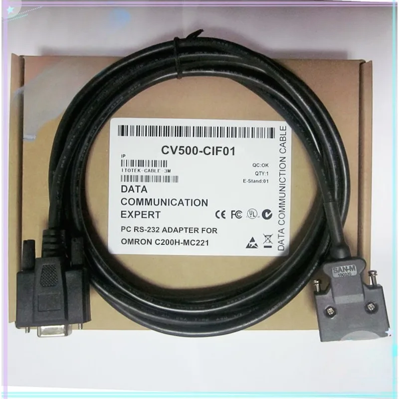 cavo-seriale-rs232-cv500-cif01-cavo-di-trasferimento-dati-di-comunicazione-di-lunghezza-3m-per-scanner-modem-plc-industriale