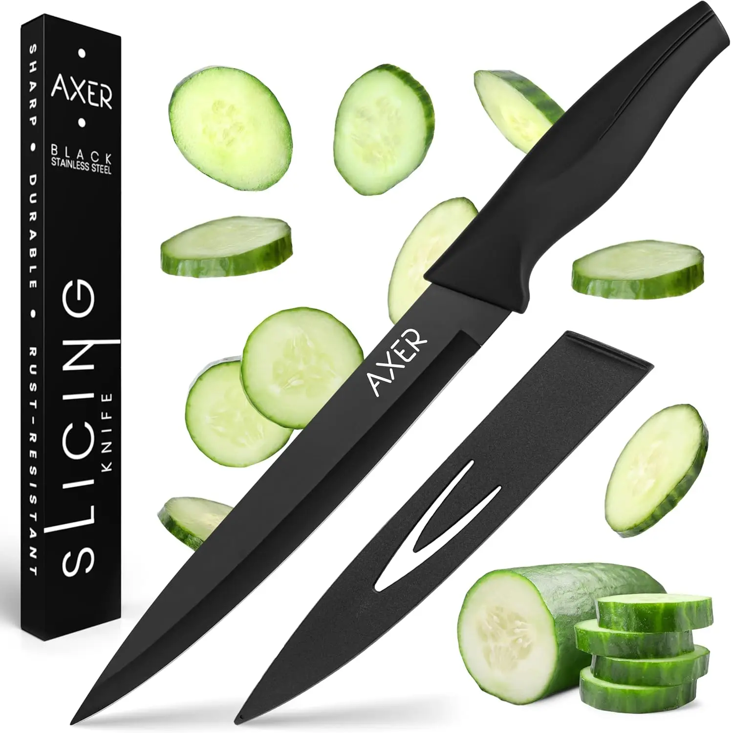 

Axer Utility Knife 12 cm - Professional Kitchen Knife Sharp - Sharp Knife Kitchen - Cutting Knife - Kitchen Knife - Kitchen Knif
