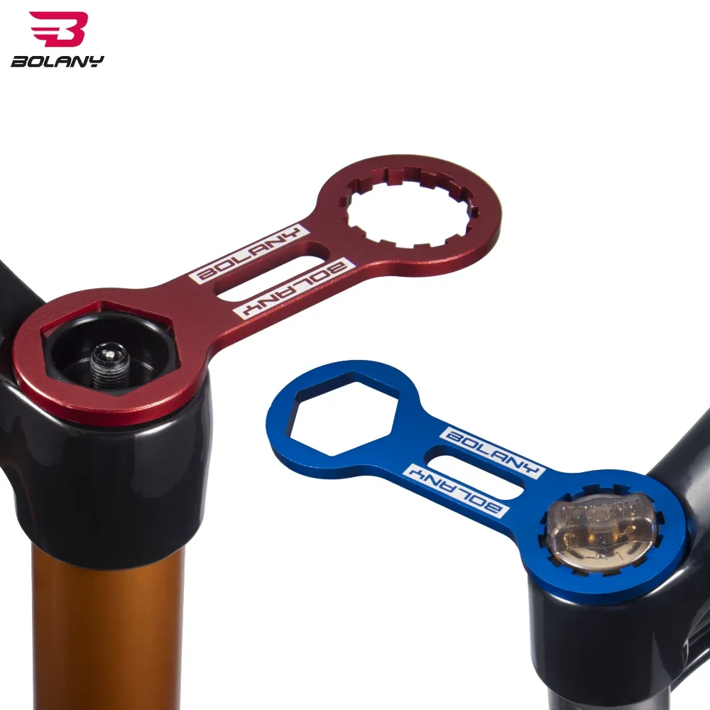 Bolany MTB Fork Shoulder Wrench Removal And Installation Spanner Bicycle Fork Repair Tools For Hydraulic/Mechanical/Air Fork