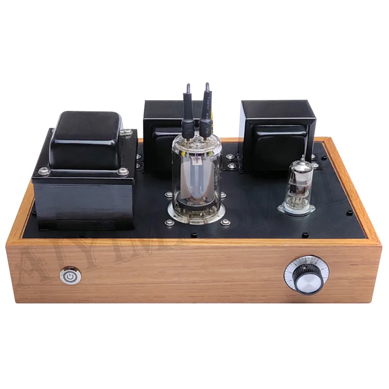 Aiyima smsl 6n2 push fu19 9w 2.0 single-ended classe a tubo de vácuo amplificador estéreo puro artesanal sem ruído alpes tubo amplificador