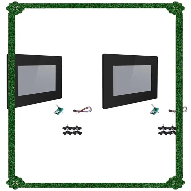 تسليم 24 ساعة 2X شاشة ذكية NX8048P070-011C-Y 7 بوصة شاشة تعمل باللمس بالسعة مع الإسكان HMI TFT وحدة عرض LCD