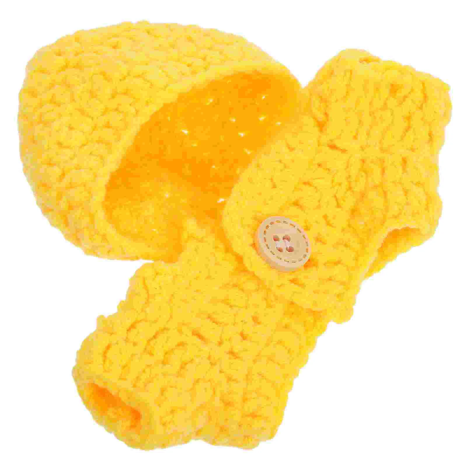 Mini knuffel gebreide romper zachte vervangende poppenkleding schattig ontwerp veelzijdige accessoire schattige outfit gevuld