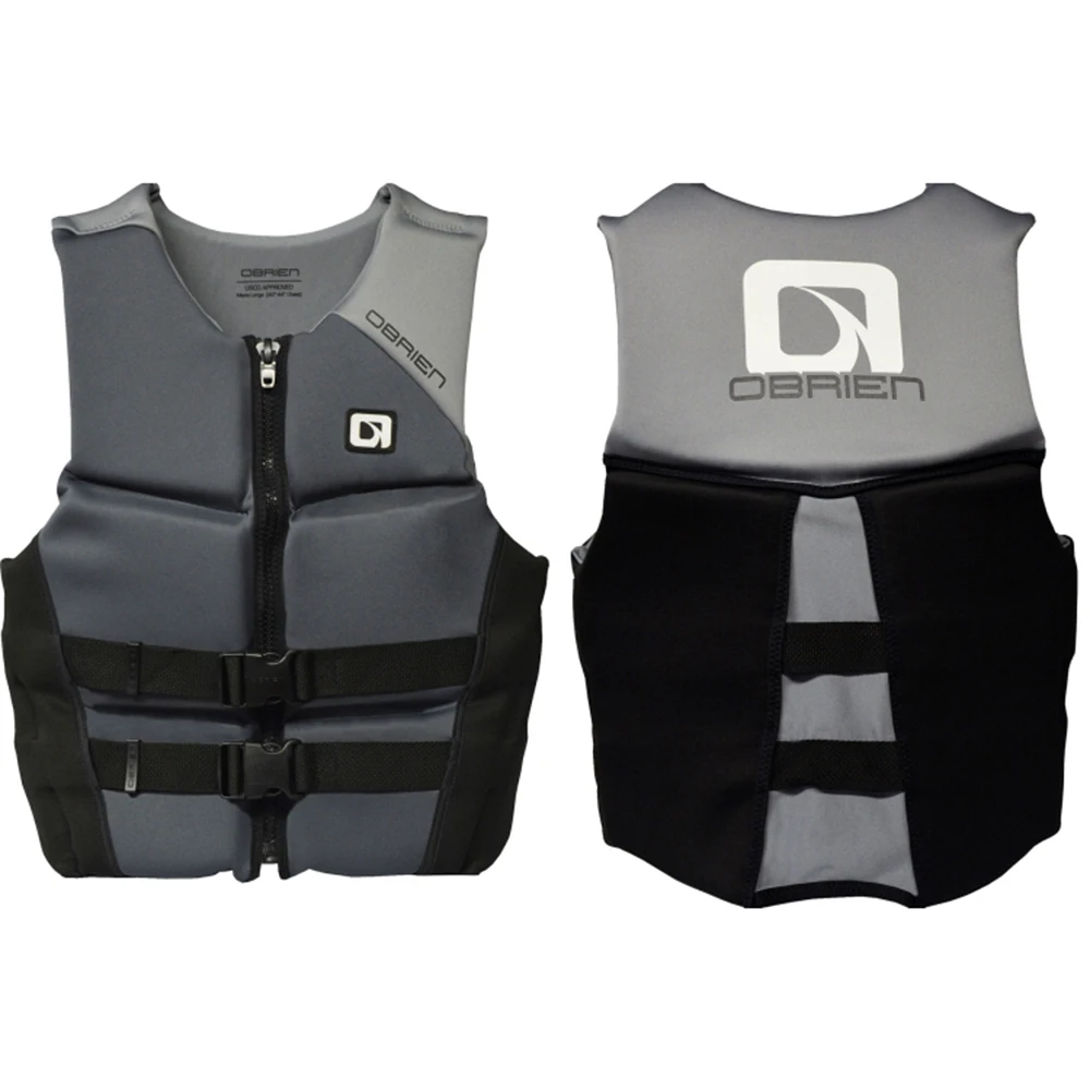 Professional Neoprene Life Jacket for Adults, Super Buoyancy, Surf Raft, Kayak, Fishing Jet, Water Sport Rescue