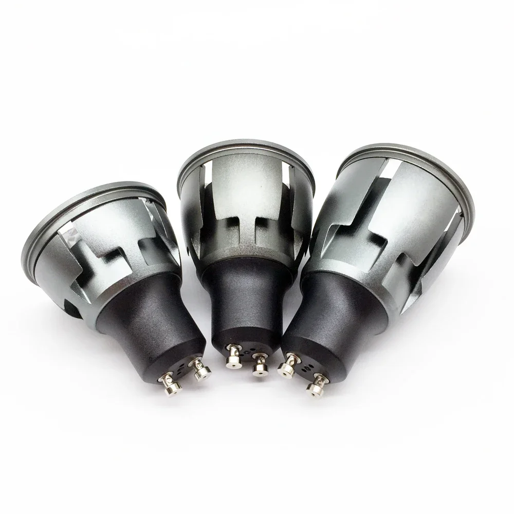 10pcs Super Bright Dimmable GU10/GU5.3/E27/MR16 COB 3W 5W 7W LED Bulb Lamp 85-265V 12V Spotlight Warm White/Cold White LED Light