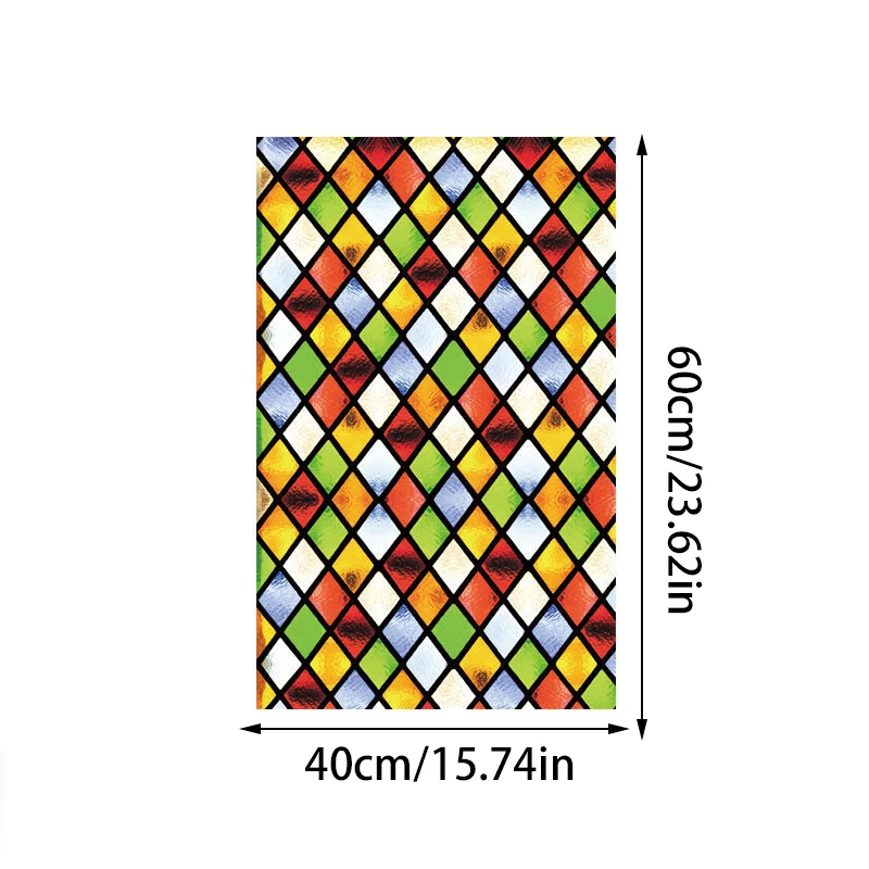 Window Privacy Film Self-adhesive Static Clings 3D Decorative Flower Window Film Stained Pvc Glass Window Stickers For Home