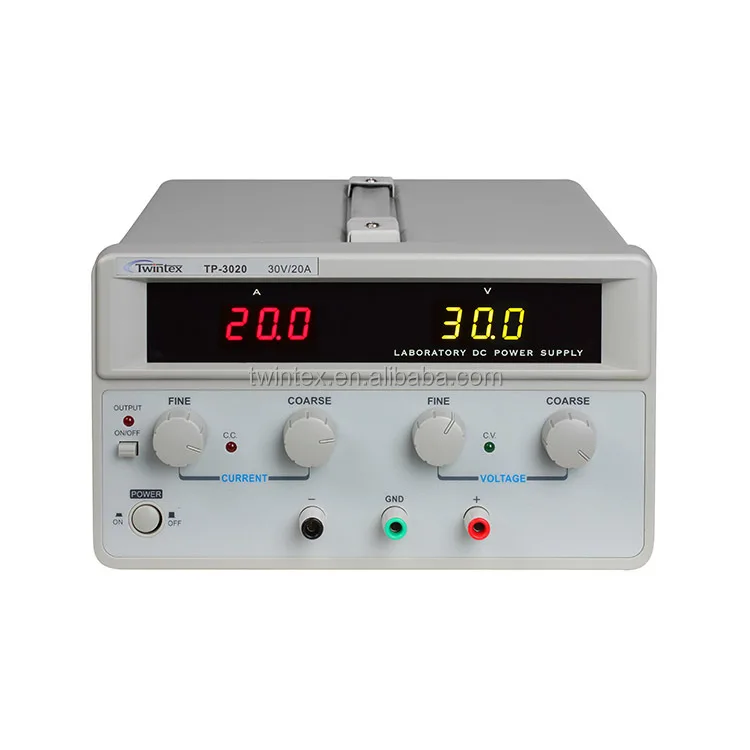 

TP-3020 Variable 600W 30V 20A Adjustable Regulated Linear Laboratory DC Power Supply 30 volts 20 Amp With Protections