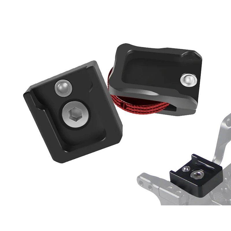 Hot Shoe Adapter 1/4 Screw 360 Rotatable for DSLR Camera Rig Mic Monitor Flash Light Cold Shoe Mount,Type A