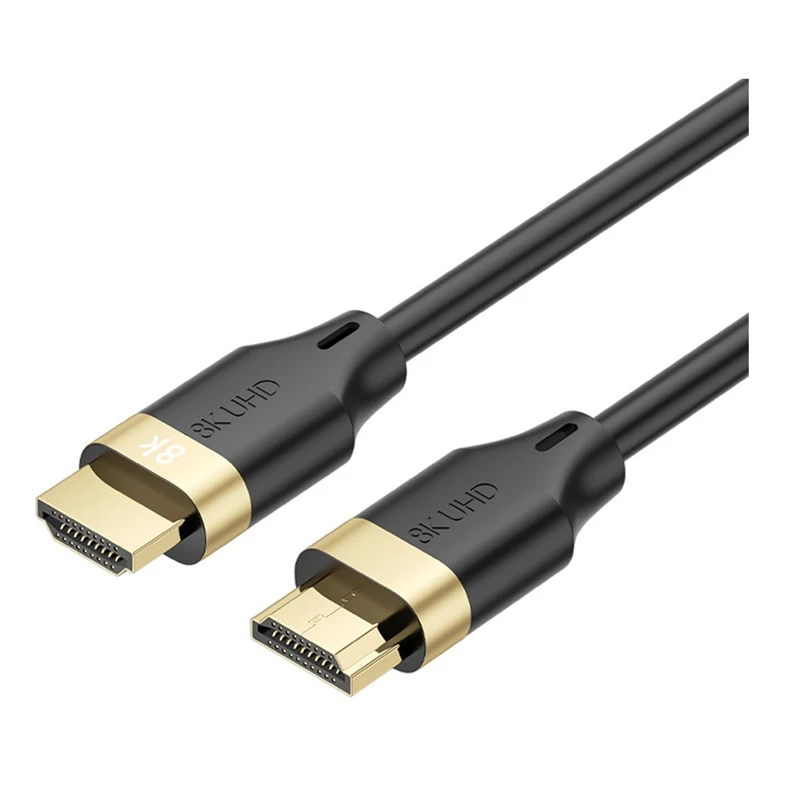 

Кабель 8K HD 2.1 4K120 Гц 8K 60 Гц 48 Гбит/с EARC ARC HDCP Сверхвысокоскоростной HDR для видеокабеля RTX ПК Ноутбук Проектор HD TV 1M