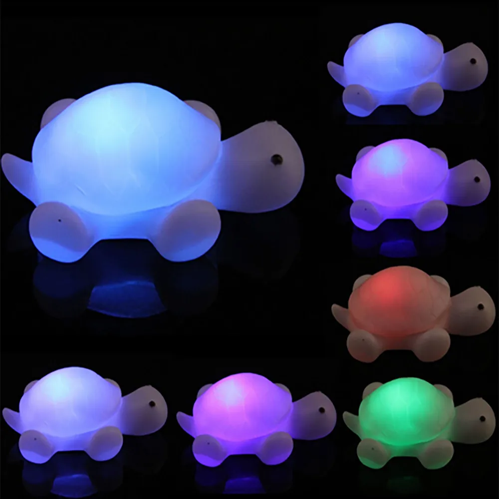 Turtle Led 7 Colours Changing Night Light Lamp Party Colorful Decoracion Hogar Lembrancinhas De Aniversario Infantil 2024