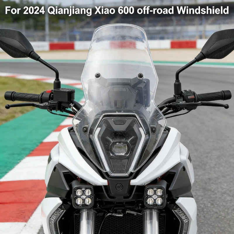 

For 2024 Qianjiang Xiao 600 off-road special windshield heightening modified windshield Xiao 600 accessories rain shield