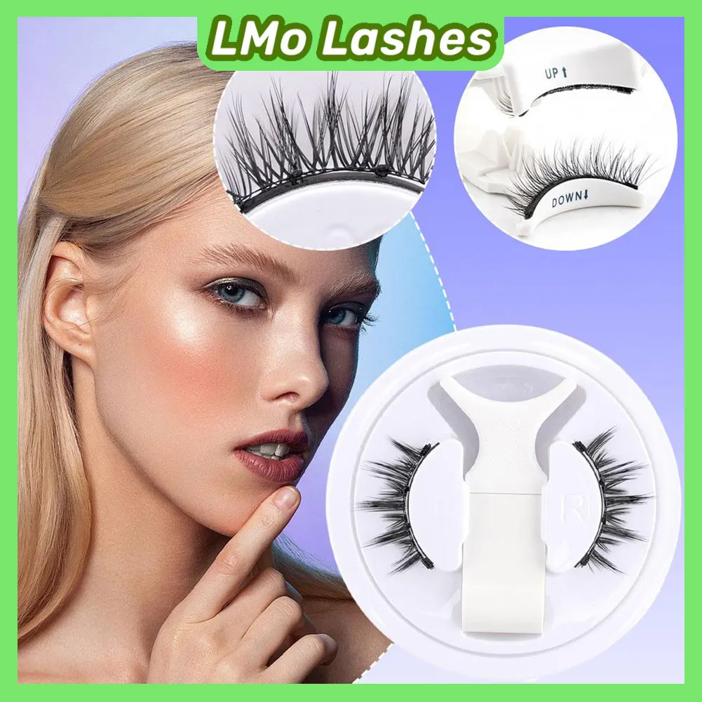 مجموعة الرموش المغناطيسية قابلة لإعادة الاستخدام وسهلة الاستخدام أدوات تمديد الرموش الطبيعية بكرة الشعر الرموش الصناعية تتوفر أنماط متعددة