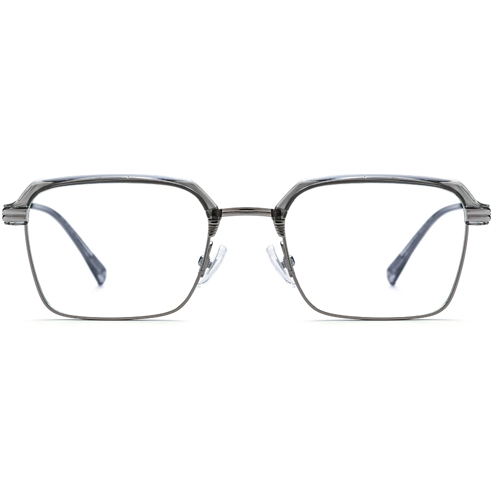 NIANZHEN Titanium Alloy Eyeglasses Frame Men 2026 Square Brand Design Glasses Ultralight-Weight Eyewear Retro Spectacles 6265