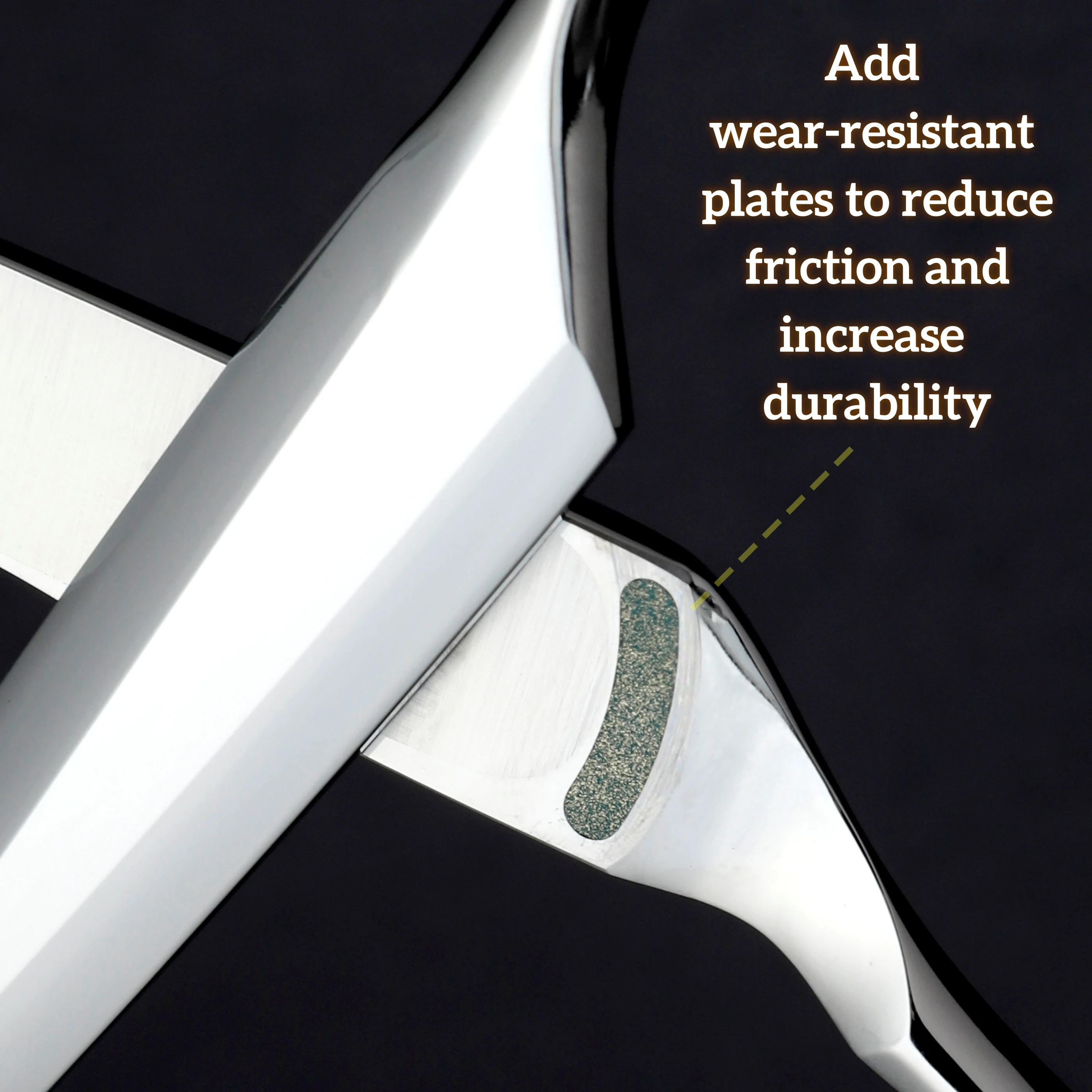 مقص شعر احترافي مقاس 6.3 بوصة من MURASAKI، مقصات حلاقة بتصميم فتحة أعمى على الطراز الجديد، ملحقات صالون الحلاقة من فولاذ الكوبالت VG10 #3