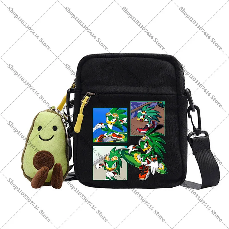

Anime Game Cute Crossbody Bag Fashion Printed Shoulder Handbag Accessories Cartoon Hedgehog Casual Phone Storage Pouch Gift 2026