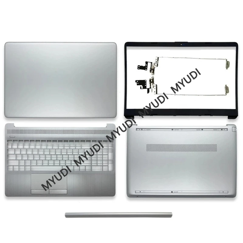 Новые корпуса для HP 256 255 250 G8 15-DW 15S-DU 15S-DR TPN-C139 TPN-C151 L52012-001 L52007-001 Задняя крышка ЖК-дисплея, упор для рук, нижний корпус