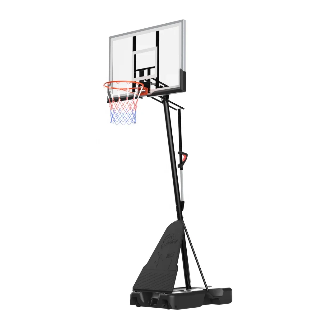 

Portable Height Adjustable Basketball Hoop with Easy Assembly for Indoor Outdoor Use