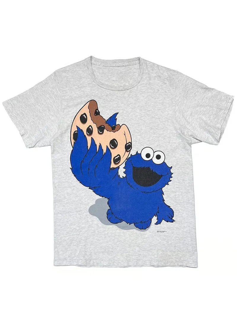 

Sesame Street Children's Eonal Proam Cartoon Animation Puppet Character ort Sve T-irt Street Sle Cotton Yout...