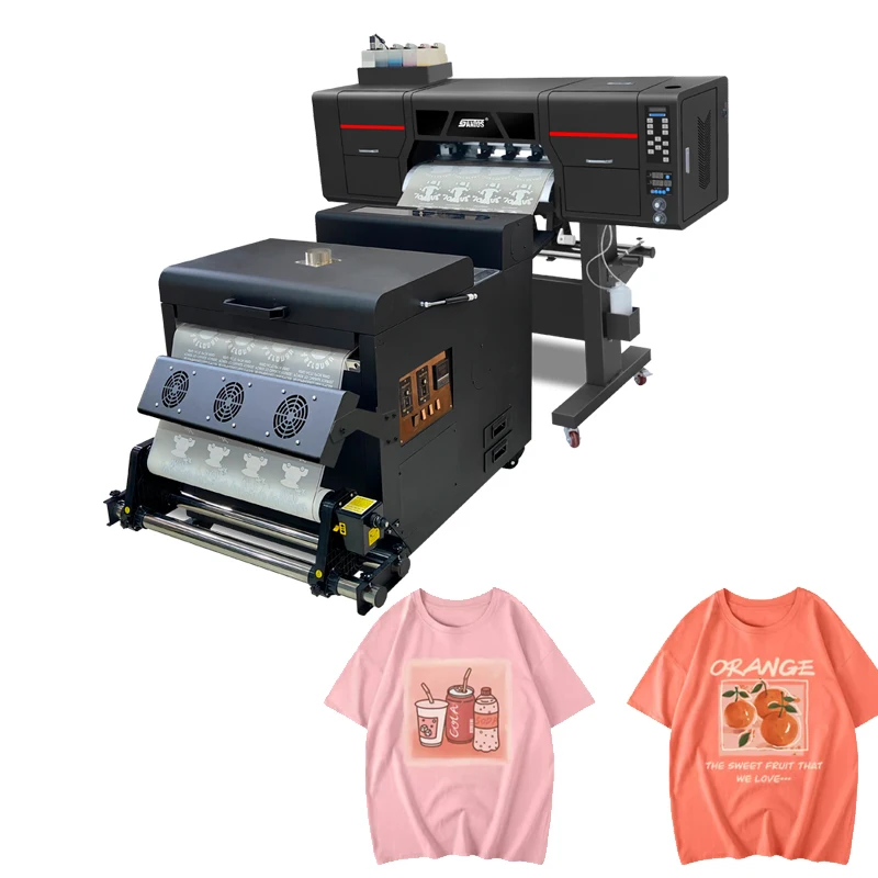 A1 Dtf Printer Xp600 Heat Transfer Pet Film Rolls Oven Shaker Impresora Dtf Inkjet T-Shirt Printing Machine