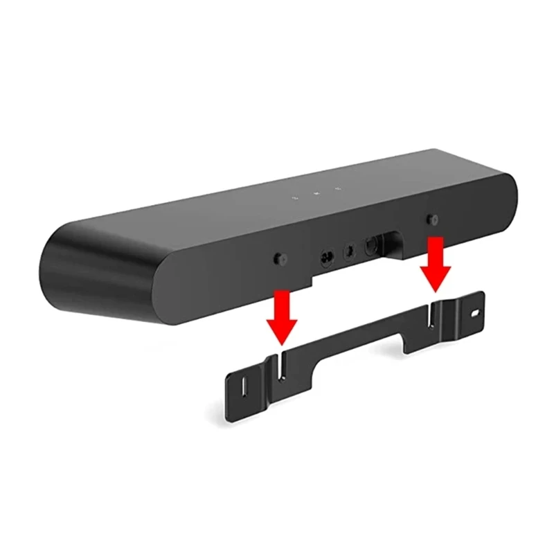 Soundbar Wall Mount Bracket Floating Style Mounting Bracket For Sonos Ray Soundbar Mount Wall Under TV