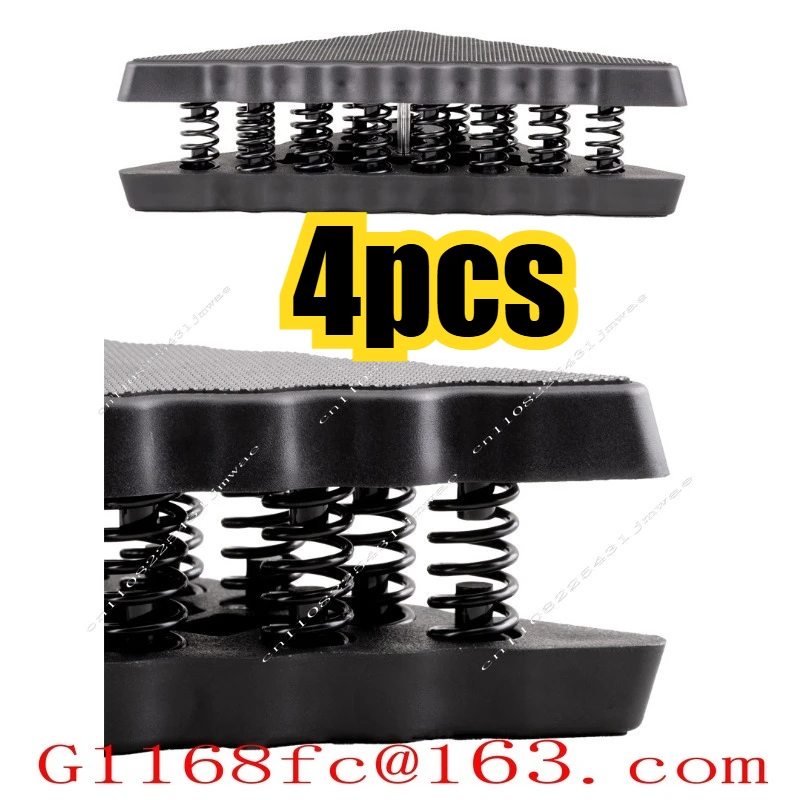 4pcs KTV Subwoofer Shock Absorber Speaker Spring Shock Pad Foot Pad Bar HiFi Professional Audio Floor Shock Absorber