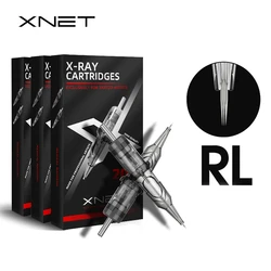 XNET X-RAY 20/60/100/200pcs Rond Magnum ATV Poulet Stérilisé Sécurité Tatouage grossier les pour machines à tatouer à distance