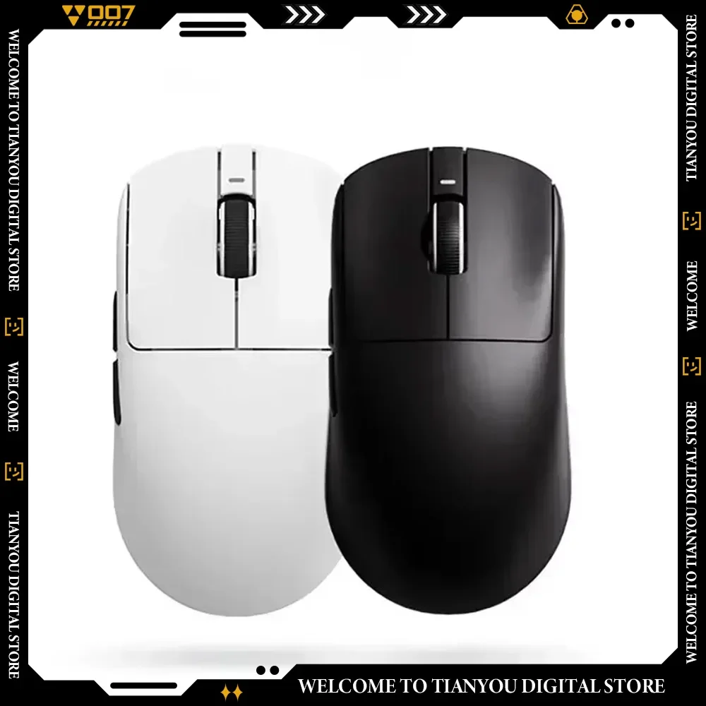 VGN VXE R1 NearLink Mouse Black/White Edition R1 SE Pro Mouse Lightweight PC Wireless Bluetooth Gaming E-sports Accessory Gift