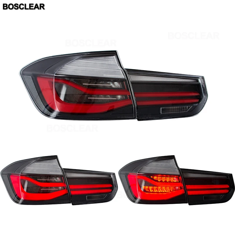 Video Car Styling case Tail Light For BMW F35 F30 318i 318Li 320i 3 series Taillight 2013~2017 Rear Brake+Reverse+Signal Lamp