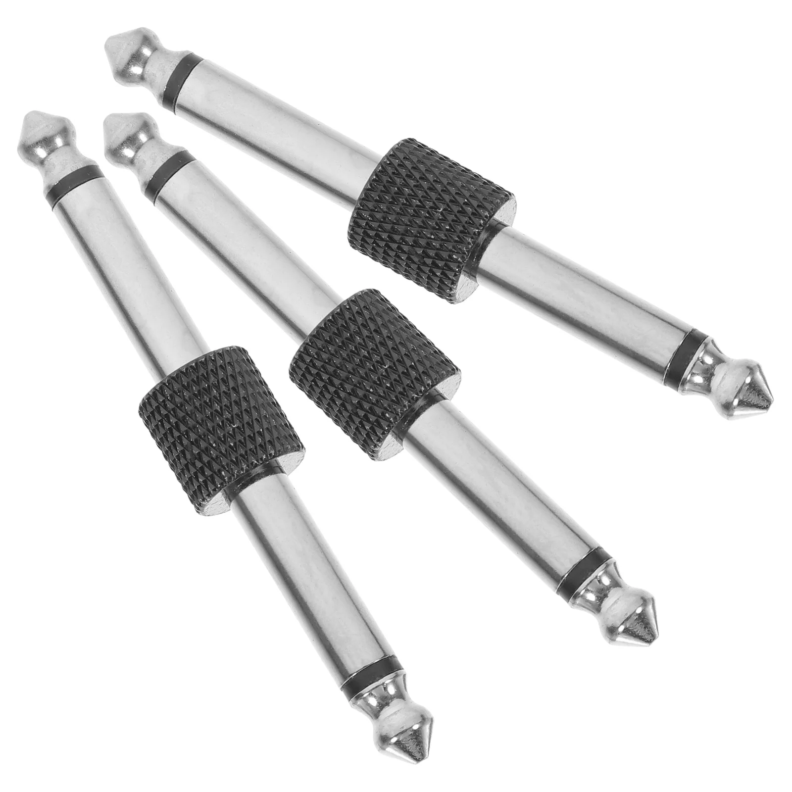 

Guitar Patch Connector 6.35 mm 3pcs Gold Plated Male to Male Adaptor for Pedal Board Guitar Effect Accessories