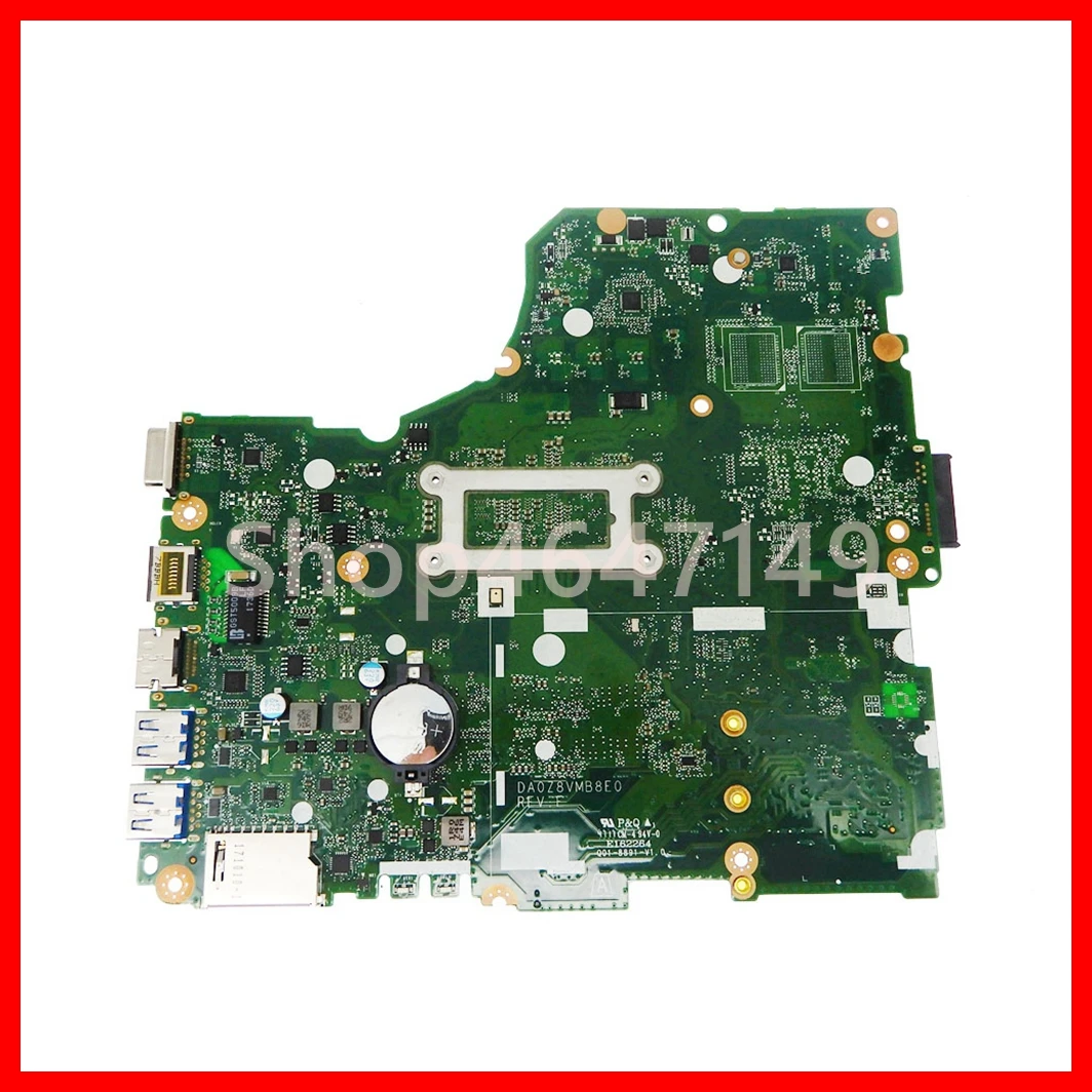 DA0Z8VMB8E0 Mainboard For Acer Aspire E5-574 E5-574G Laptop Motherboard With I3-7020U I3-7130U CPU 100% Tested Working OK