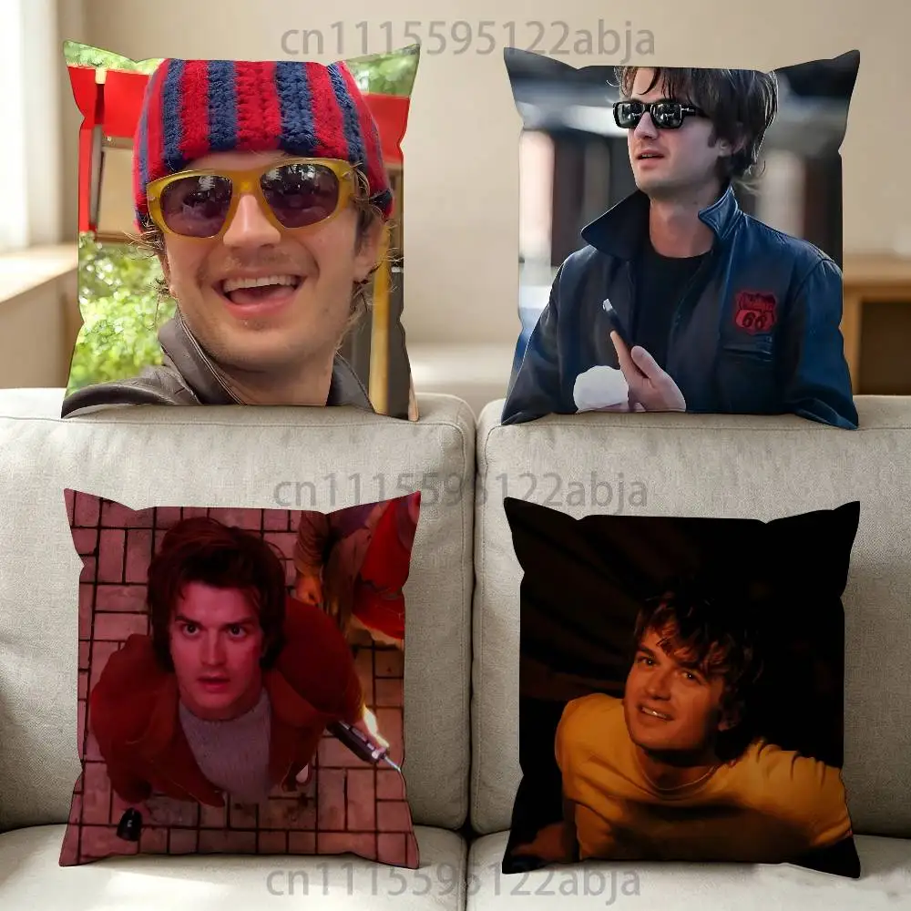 Singer J-Joe K-Keery Throw Pillow Case 50x50cm DIY Square Pillowcase Square Office Cushion Cover