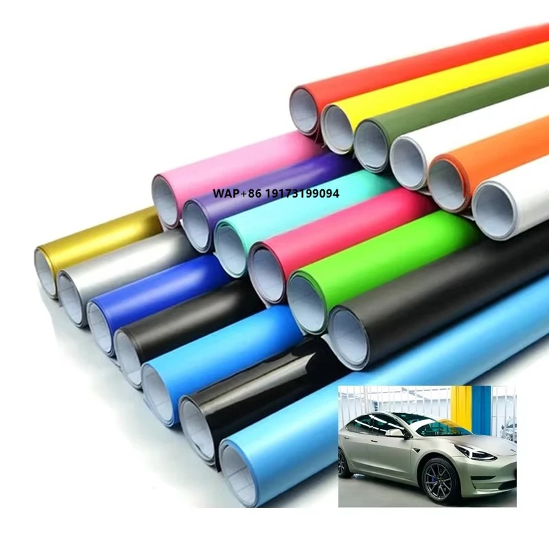 

Vehicle Wrap Vinyl Stretchable Pvc Vinyl Sticker ultra Matte Car Vinyl Wrap