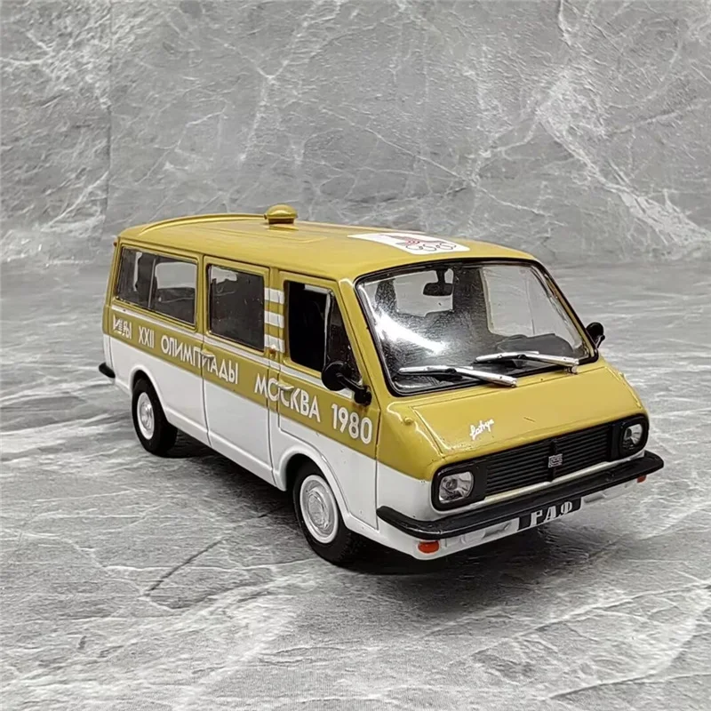 

1/43 RAF 2203 MPV сплав, модель автомобиля-фургона, литье под давлением, металлические классические ретро-мобили, модель автомобиля, высокая коллекция моделирования, детские подарки